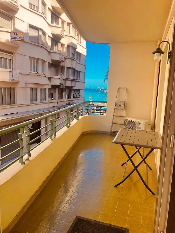City Center Cute Flat With Sea View One Bedroom Nizza 0*,  Franciaország